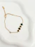 Pulseira Aço Inoxidavel Vg Preto Folheado a Ouro 18K - comprar online