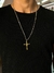 MASC953 - CORRENTE MASCULINA CRUZ COM CRISTO GROSSA - LINHA PREMIUM - comprar online