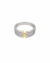Anel X Cravejado Multicolors Folheado a Prata 925 e Folheado a Ouro18K - comprar online