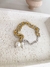PU91264 - PULSEIRA GRUMET MULTICOLORS COM PÉROLAS - FOLHEADO A OURO E FOLHEADO A PRATA 925 - comprar online