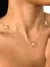 CH9501 - CHOKER INSPIRAÇÃO VG CRISTAL M - FOLHEADO A OURO
