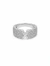 Anel X Cravejado Folheado a Prata 925 - TAM 17 - comprar online
