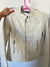 JAQUETA DE COURO OFF WHITE TAM. P - NUNCA USADA R$ 150,00 PAGUEI R$ 400,00 - Favorita Varejo