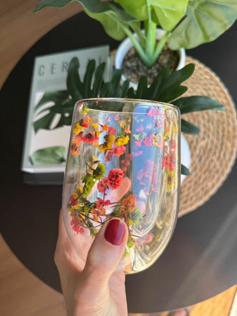 VASO DOBLE VIDRIO PRIMAVERA -350CC
