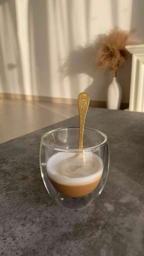 TAZA CON ASA DOBLE VIDRIO 80CC - comprar online