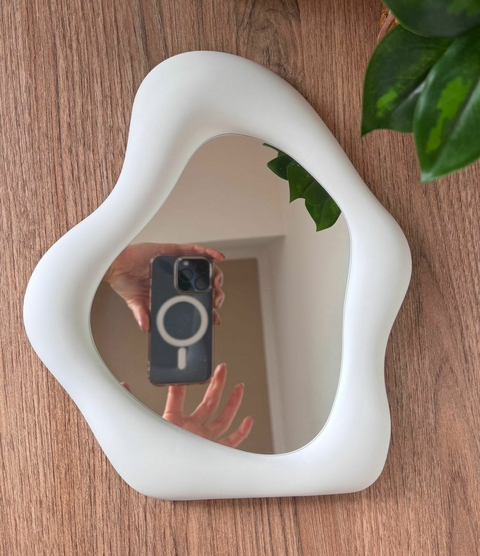 ESPEJO AESTHETIC NUBE WHITE - comprar online