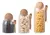 SET X3 FRASCO RAYITAS CON CUCHARA BAMBU - ARUBA DECO