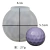 MOLDE VELA ESFERA FACETADA (2881) en internet