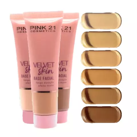 Base Velvet Skin - Pink21 - comprar online