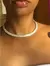 Colar Chocker Pedraria Prata