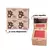 mini quarteto 4 em 1 blush contorno iluminador e pó compacto - lua&neve na internet