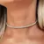 Chocker Colar Inspiração Riviera Prata