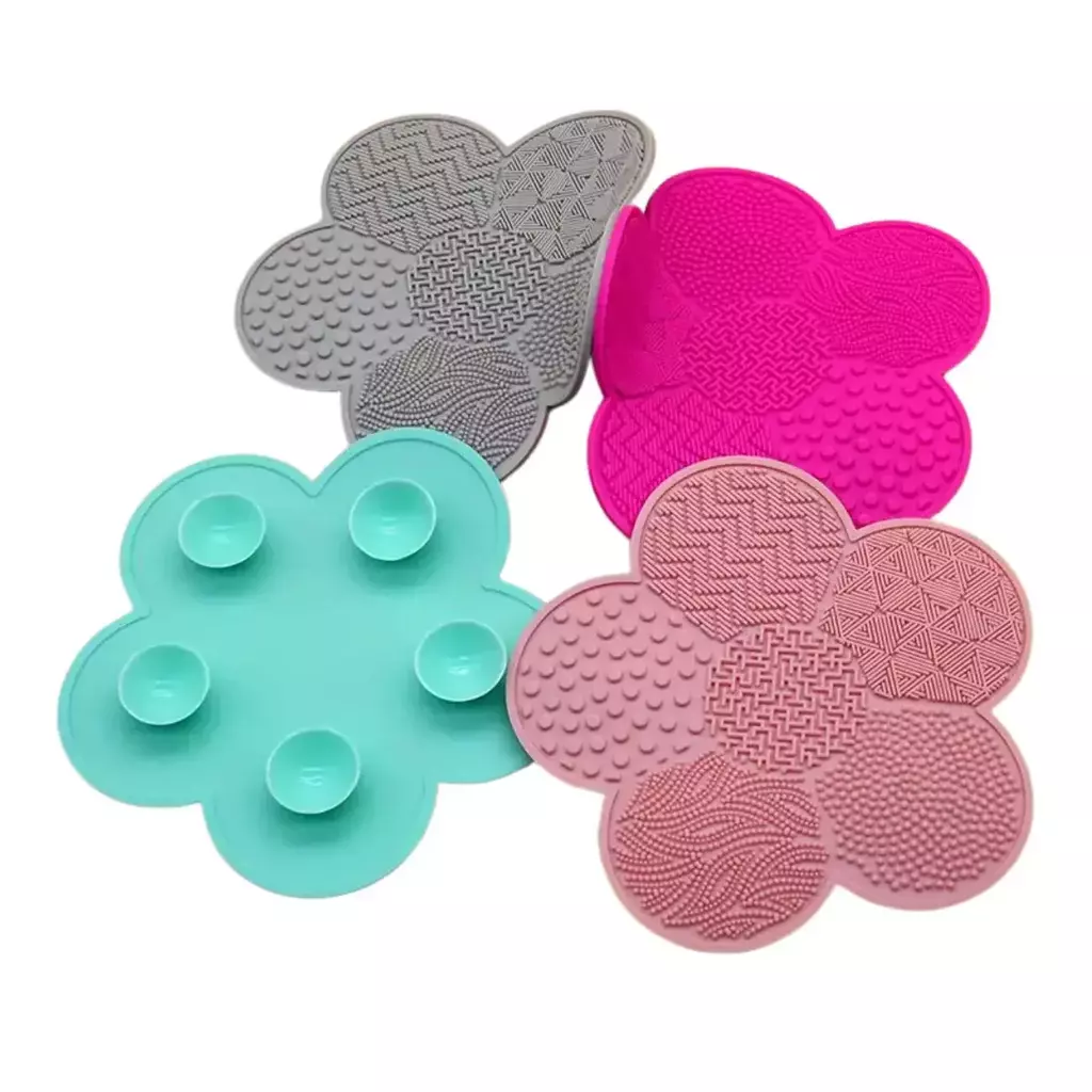 TAPETE DE SILICONE LAVA PINCÉIS ROSA - MANDALA