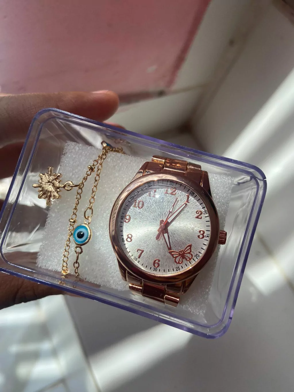 Kit Relógio + Pulseira