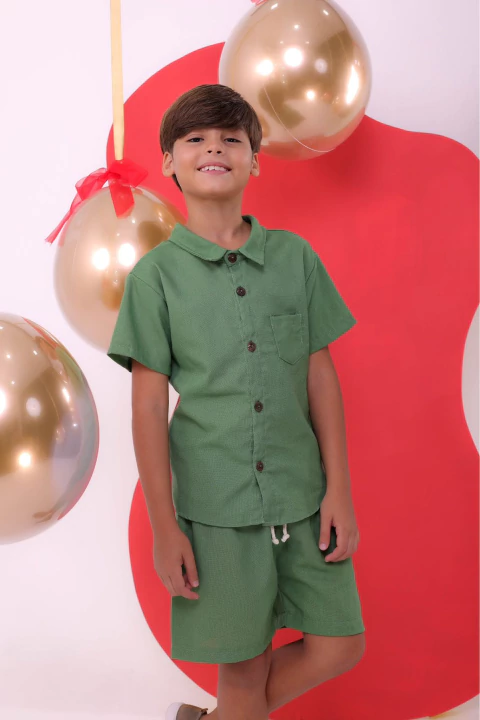 Conjunto Linho - Verde