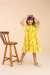 Vestido Serena - Amarelo - Mel Mel Moda Infantil
