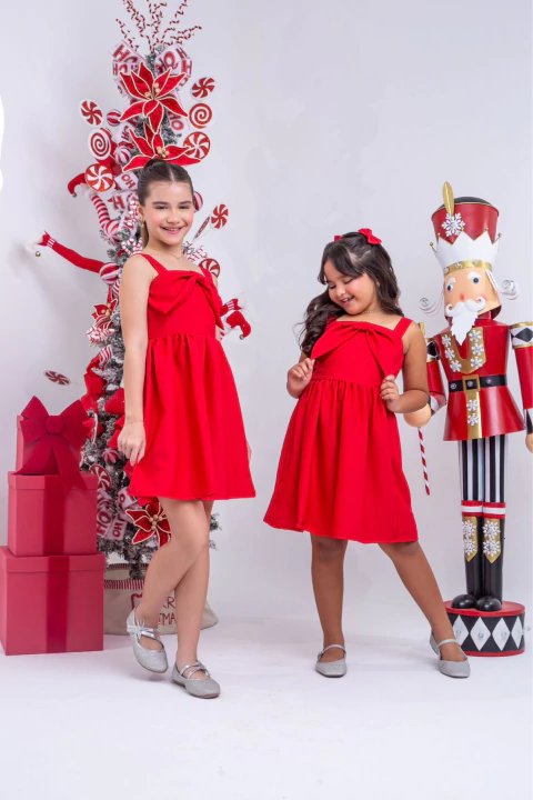 Vestido Louise - Vermelho