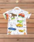Camisa Tshirt Jurassic Color (Premium)