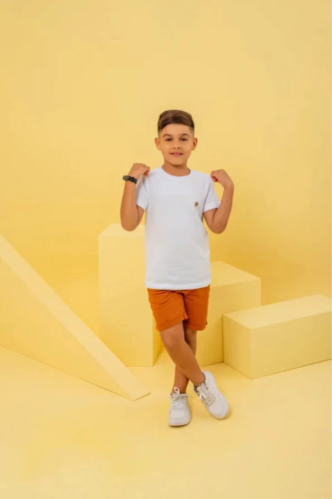 Conjunto Tricô Masculino - Branco