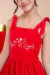 Vestido Mel - Vermelho - loja online