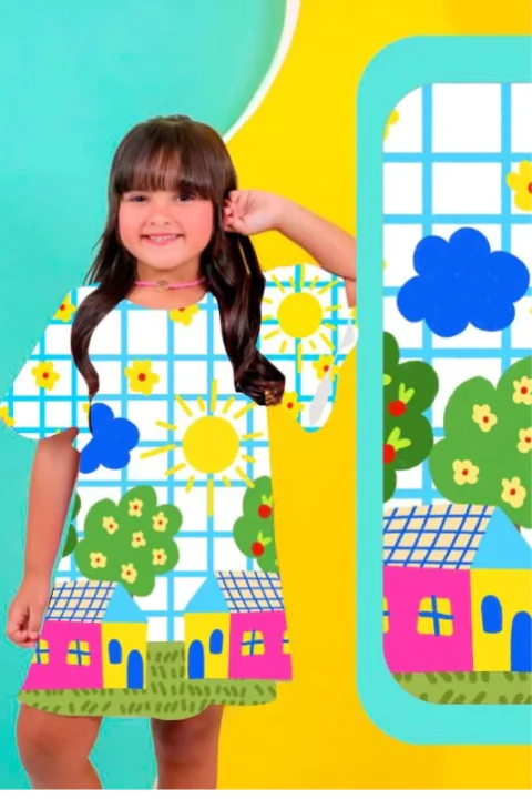 Vestido Malu Casinhas