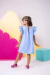 Vestido Stitch - Azul - Mel Mel Moda Infantil