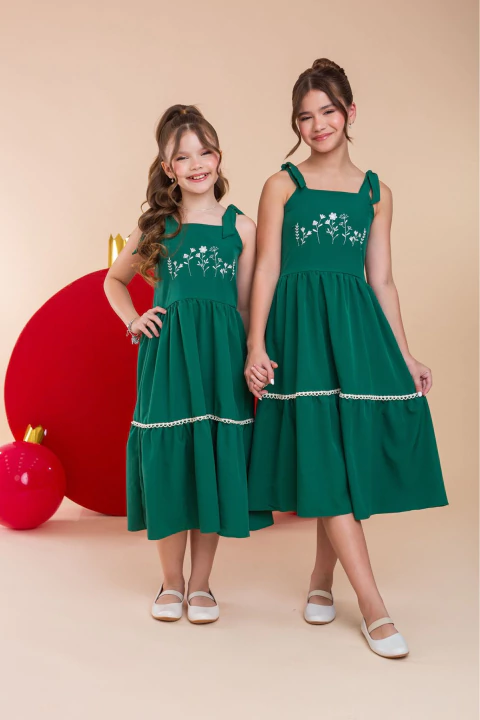 Vestido Mel - Verde