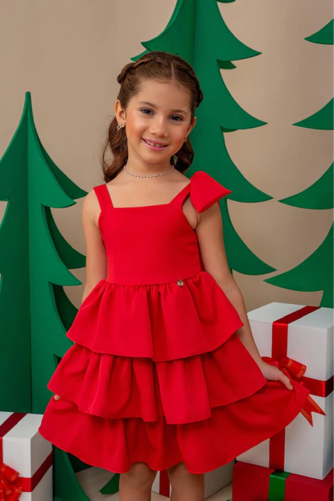 Vestido Helena - Vermelho