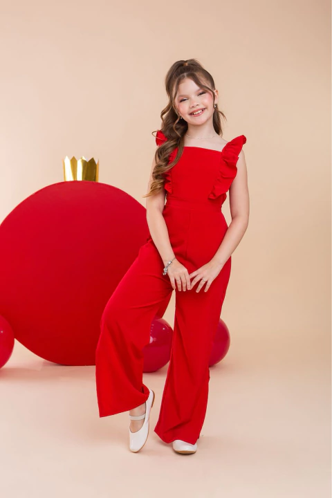 Macaquinho Mel - Vermelho