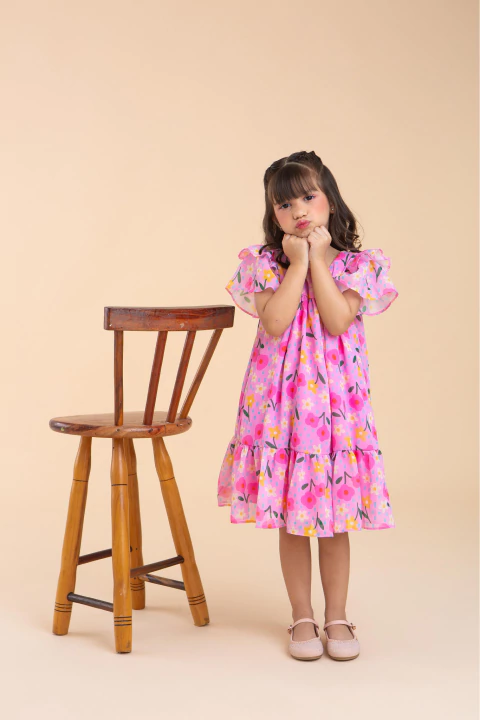 Vestido Serena - Rosa