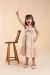 Vestido Bárbara - Bege - Mel Mel Moda Infantil