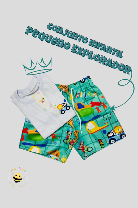 Conjunto Infantil Pequeno Explorador