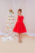 Vestido Melissa - Vermelho - Mel Mel Moda Infantil
