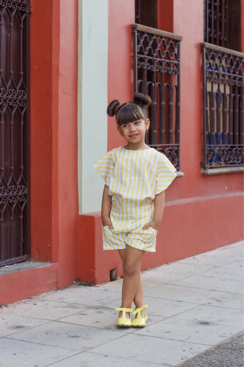 Conjunto Louise - Amarelo