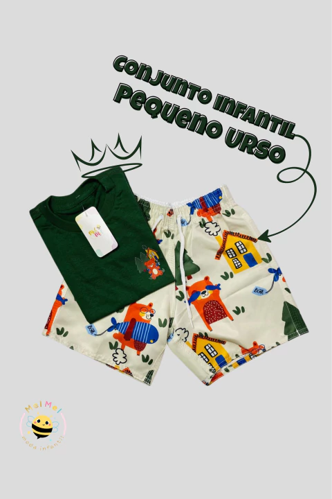 Conjunto Pequeno Urso