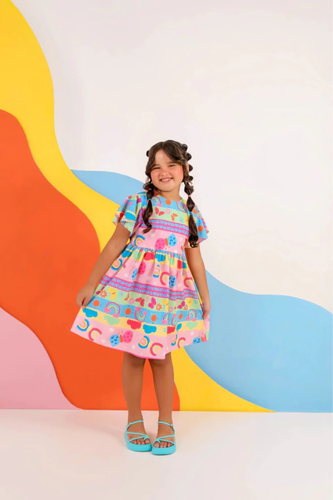 Vestido Princesinha Alegria