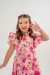 Vestido Bia Rosas - Mel Mel Moda Infantil