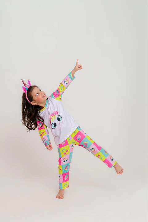 Pijama Unicórnio