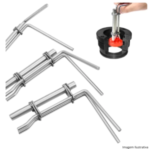 Kit Alicate Montar 3pçs + Kit desmontar 4pçs - Universal