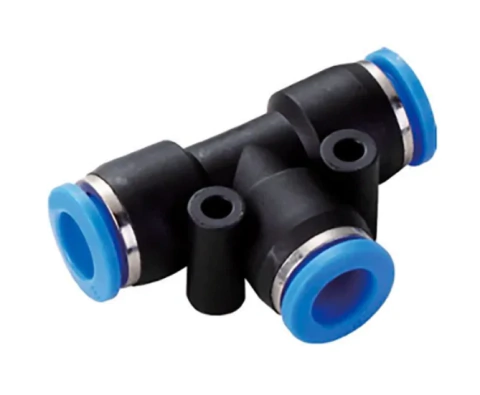 Conexão união em T 10mm