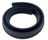 Barreira de água para banheiro silicone flexivel  - Preto