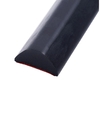 Barreira De Água De Silicone Box Pia Banheiro Cozinha Lombada - 2cm Altura - PRETO