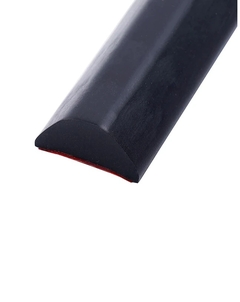 Barreira De Água De Silicone Box Pia Banheiro Cozinha Lombada - 2cm Altura - PRETO