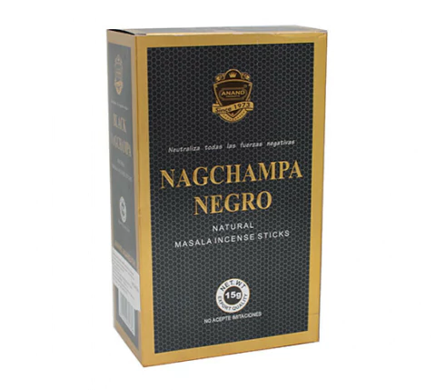 Incenso Massala Anand Black Nag Champa