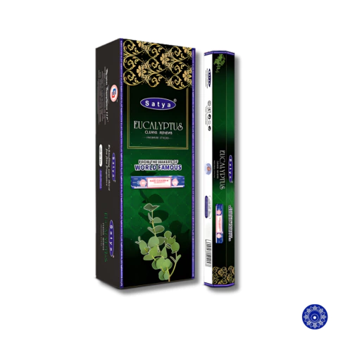 Incenso Indiano Satya Hexagonal Eucalipto