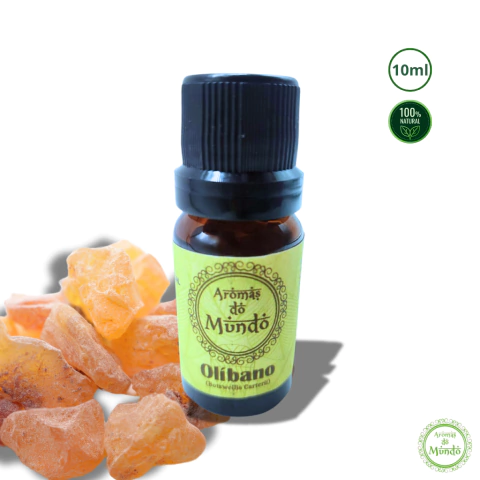 Óleo Essencial Aromas do Mundo Olíbano 10ml
