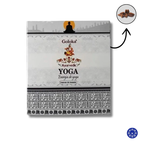 Incenso Goloka Cone Cascata Backflow Yoga