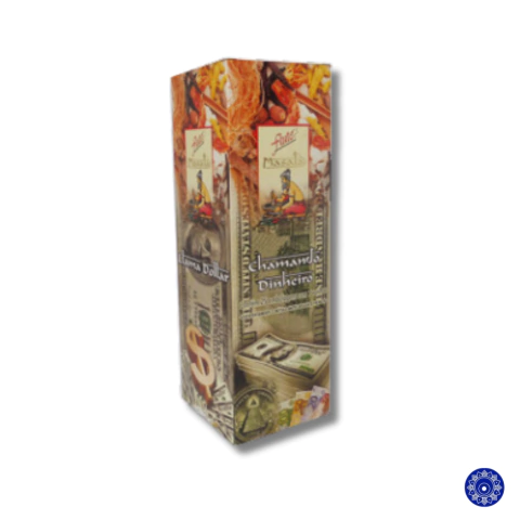 Incenso massala Flute Chama Dinheiro