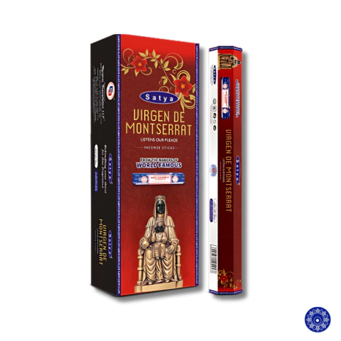 Incenso Indiano Satya Hexagonal Virgem de Montserrat
