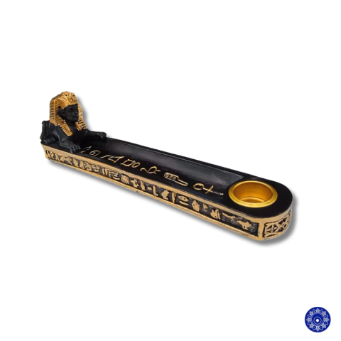 Incensário de Resina Preto Egípcio Tumba Faraó 2